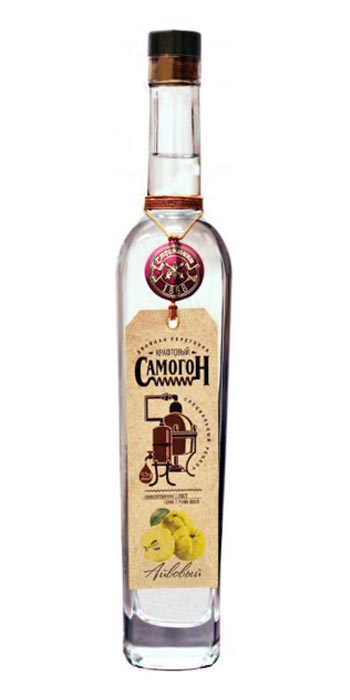 Настойка «Самогон крафтовый айвовый» 0.5