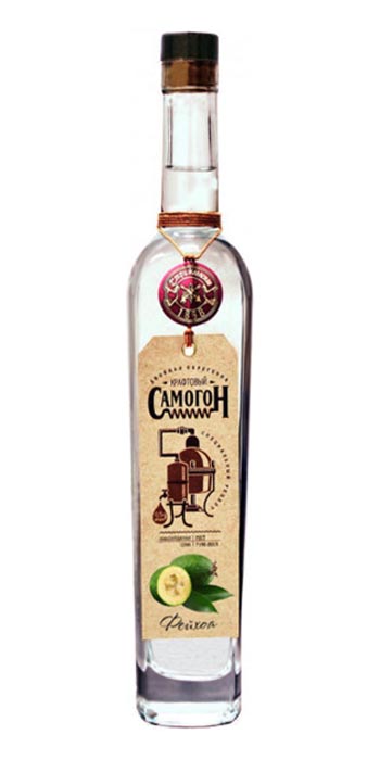 Настойка «Самогон крафтовый фейхоа» 0.5
